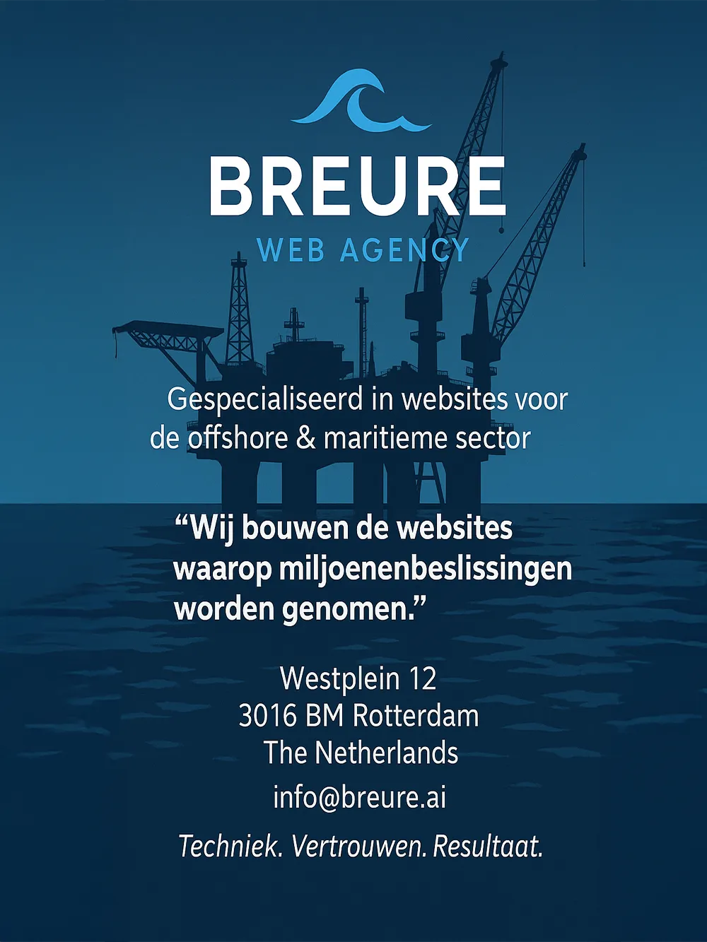 Breure Web Agency – gespecialiseerd in websites voor de offshore en maritieme sector